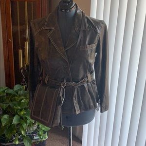 Wilson’s Distressed Leather Jacket